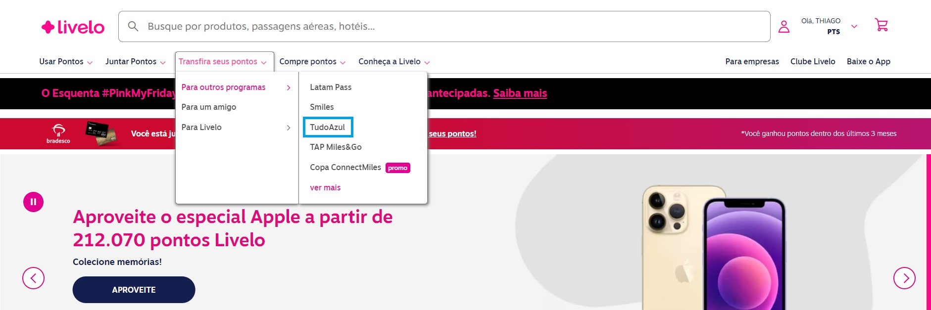 Como Transferir Pontos Livelo Para O TudoAzul Passageiro De Primeira