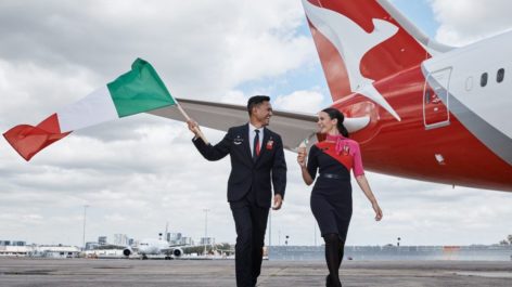 Qantas vai voltar a voar para Roma após 18 anos
