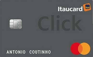 Itaucard Click Mastercard Platinum com pontos
