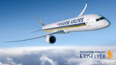 KrisFlyer da Singapore Airlines oferece 30% de desconto nas emissões com milhas para destinos selecionados