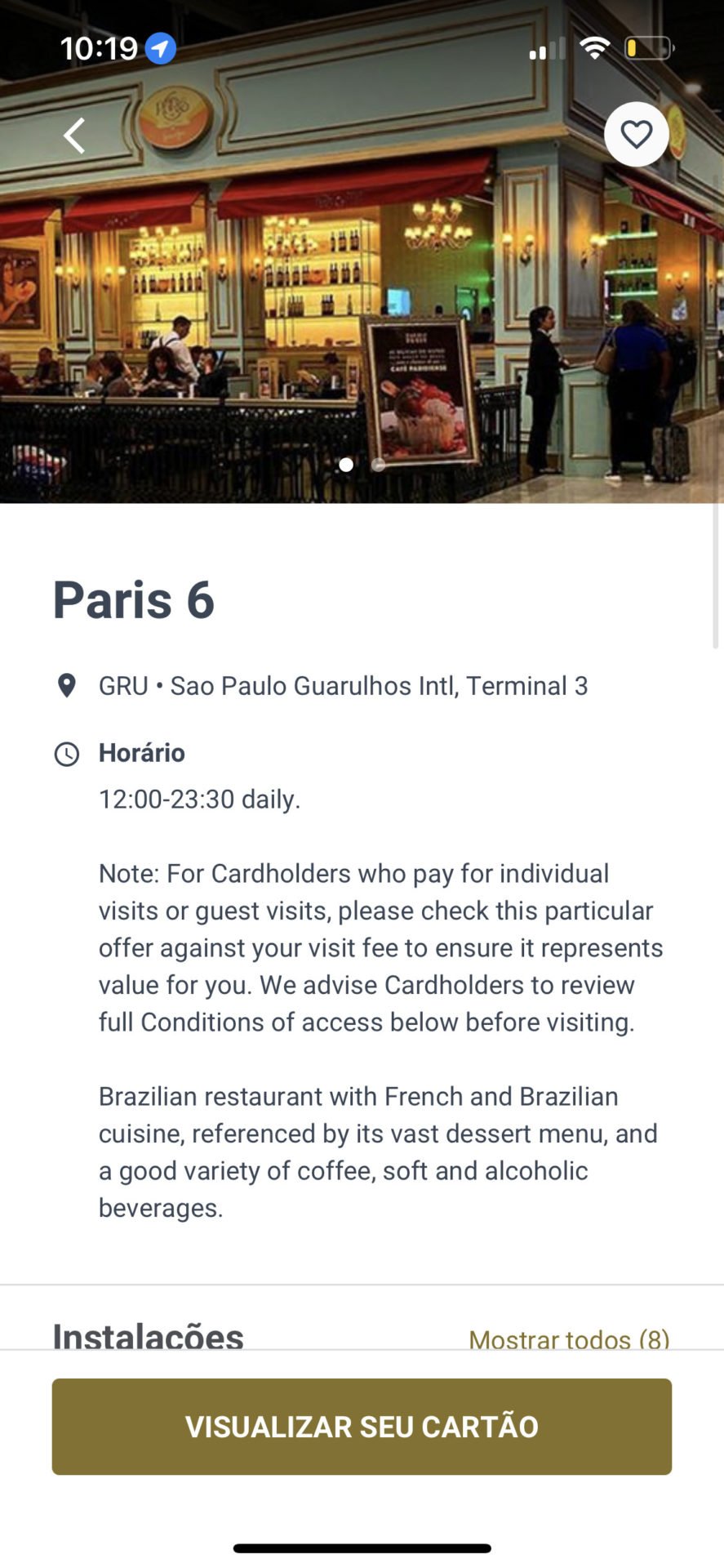 Paris 6 Petit - a nova parceria do LoungeKey e Priority Pass no Aeroporto  de Guarulhos - Passageiro de Primeira