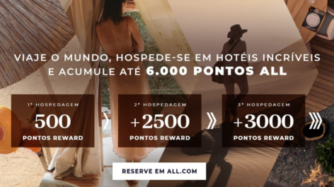 Últimas horas! Ganhe até 6.000 pontos Reward no ALL – Accor Live Limitless com a campanha Boost