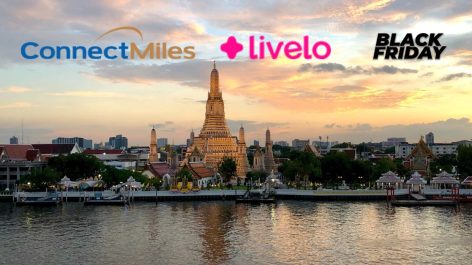 Voe para Bangkok em Executiva a partir de R$ 3.367,88 o trecho com a campanha da Livelo com a ConnectMiles