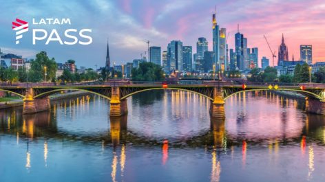 Oportunidade! LATAM Pass tem trechos para Frankfurt a partir de 37 mil pontos + taxas
